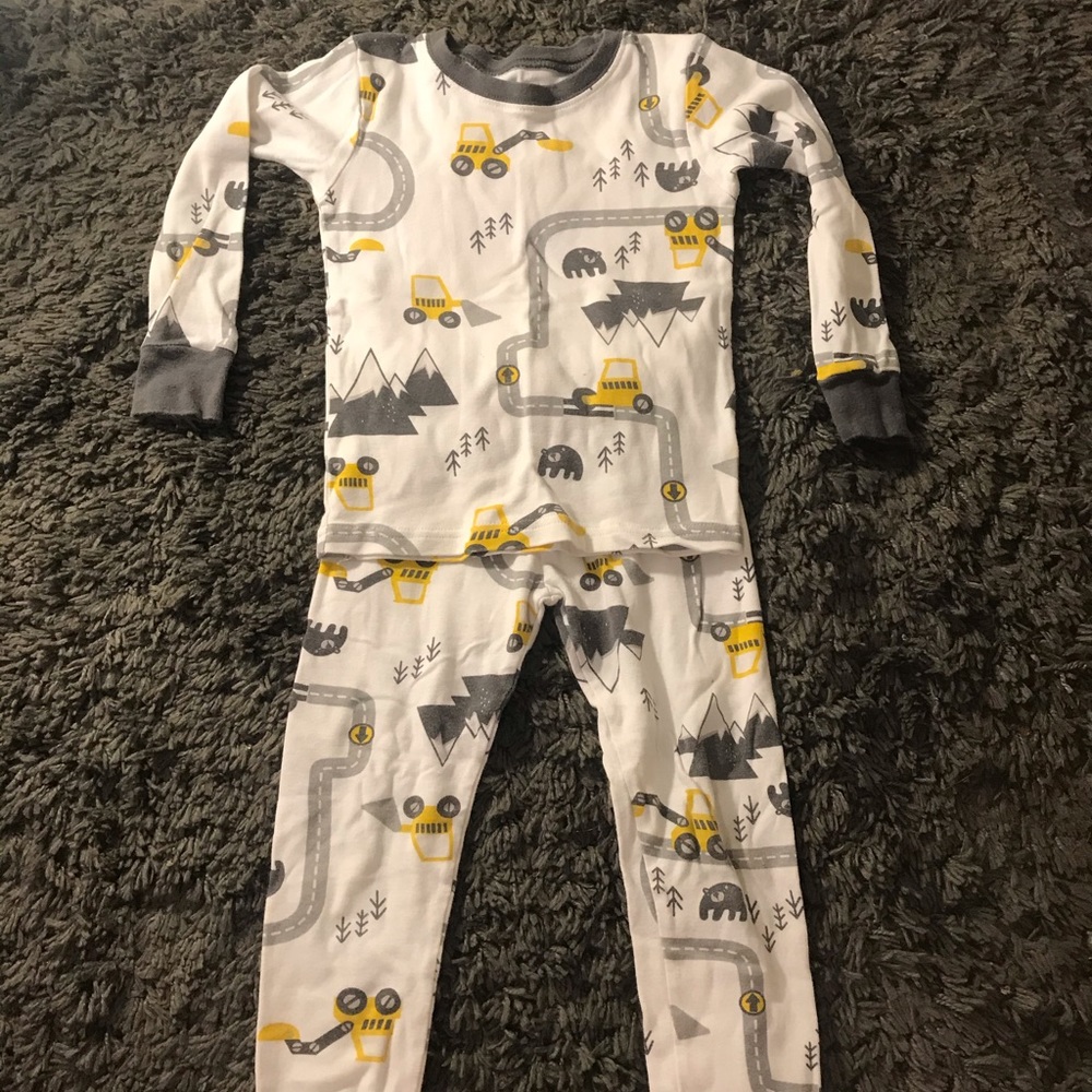 Construction Equipment Pajama Set